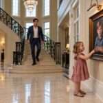 La fillette de trois ans d’une simple femme de ménage aperçut par hasard le portrait d’un petit garçon dans le manoir d’un millionnaire et s’exclama soudain : « Maman, regarde, mais c’est mon frère ! »